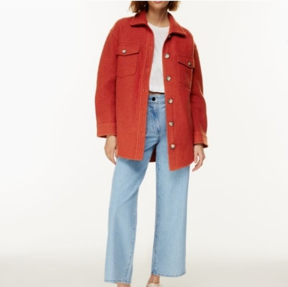Aritzia Rust Utility Jacket - Picture 2 of 9